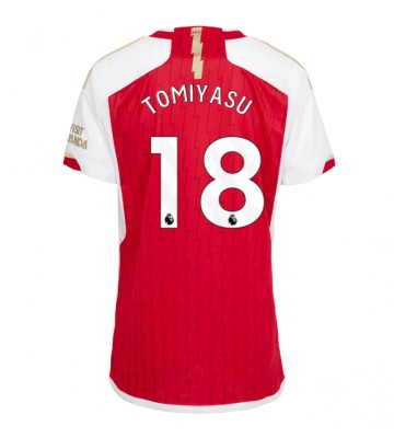 Arsenal Takehiro Tomiyasu #18 Hemmatröja Dam 2023-24 Kortärmad
